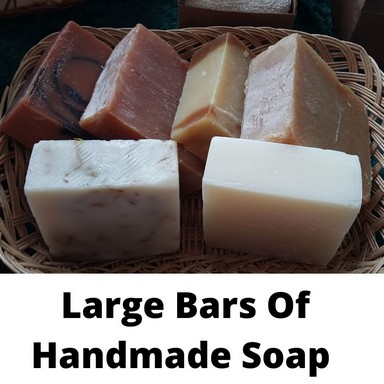Large Bars Of Handmade Soap